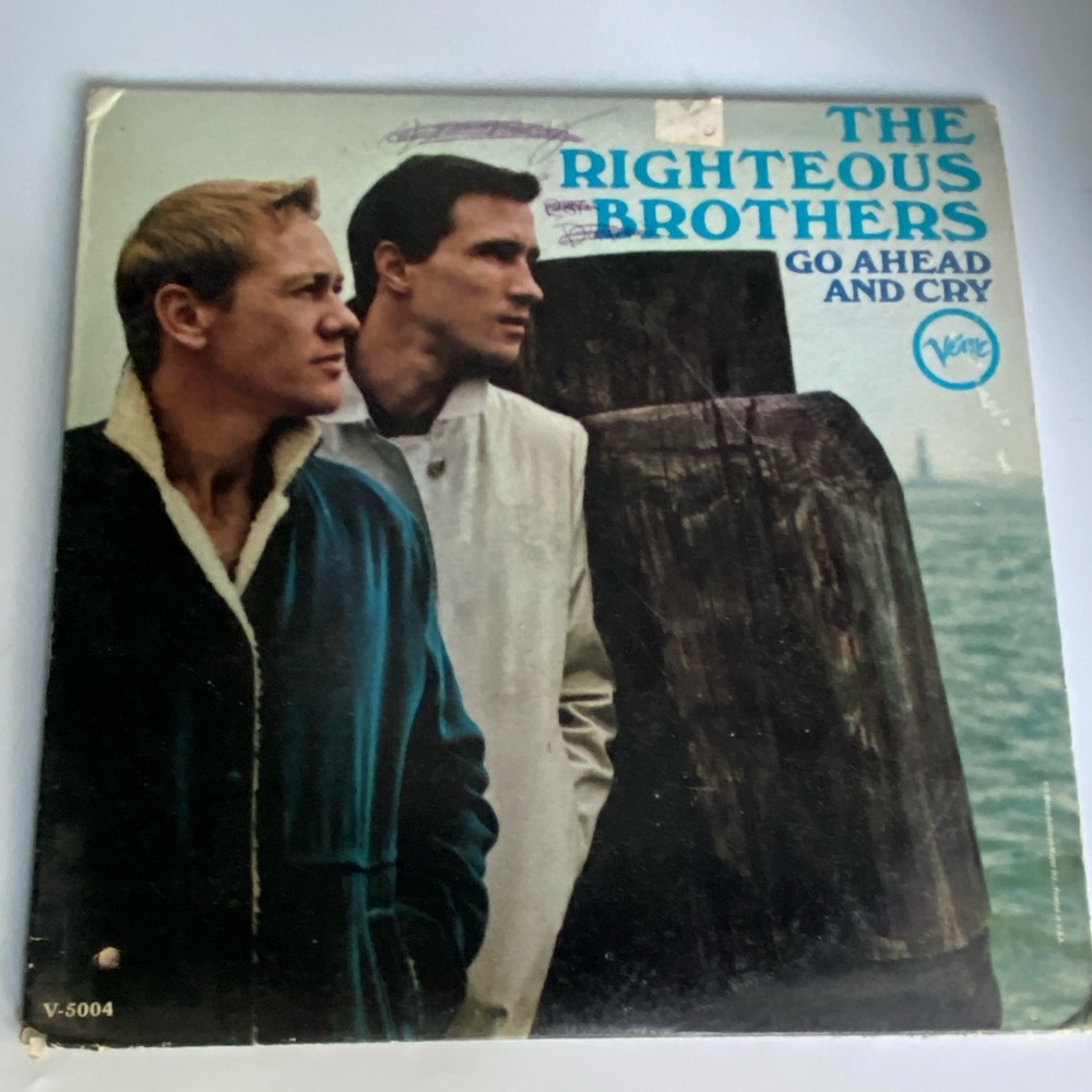 The Righteous Brothers Go And Cry Vinyl LP Record